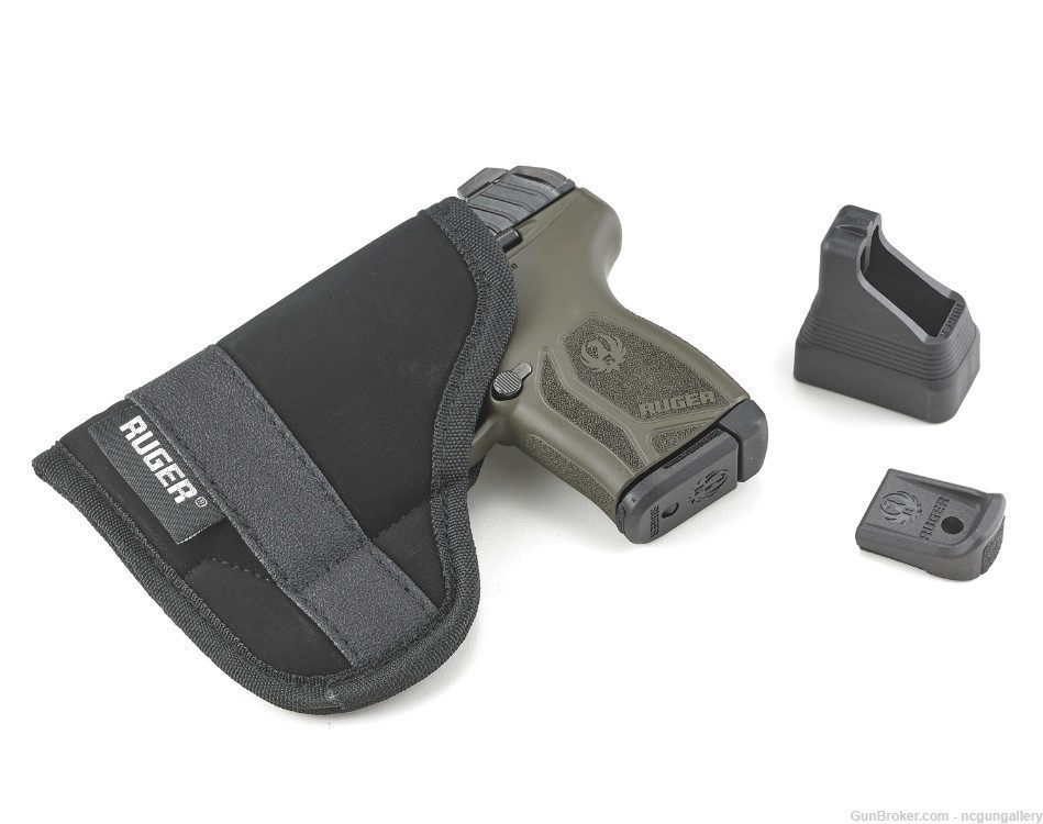Ruger LCP Max 380 Pistol OD GREEN NEW FastShipNoCCFee 13733-img-1