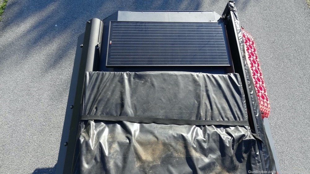 Military Light Tactical Ultimate Bug Out Trailer RoofTop Tent Awning Solar-img-5