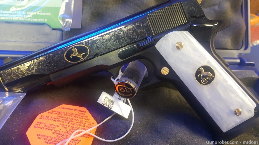 COLT 1911 38 SUPER CUSTOM HERITAGE STAN CHEN MAG WELL FACTORY NEW -img-13