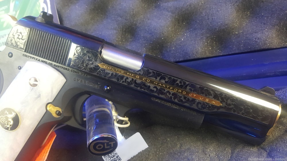 COLT 1911 38 SUPER CUSTOM HERITAGE STAN CHEN MAG WELL FACTORY NEW -img-3