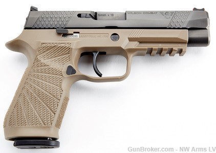 Wilson Combat P320 Full-Size 9mm FDE Action Tune (Curved Trigger)-img-0