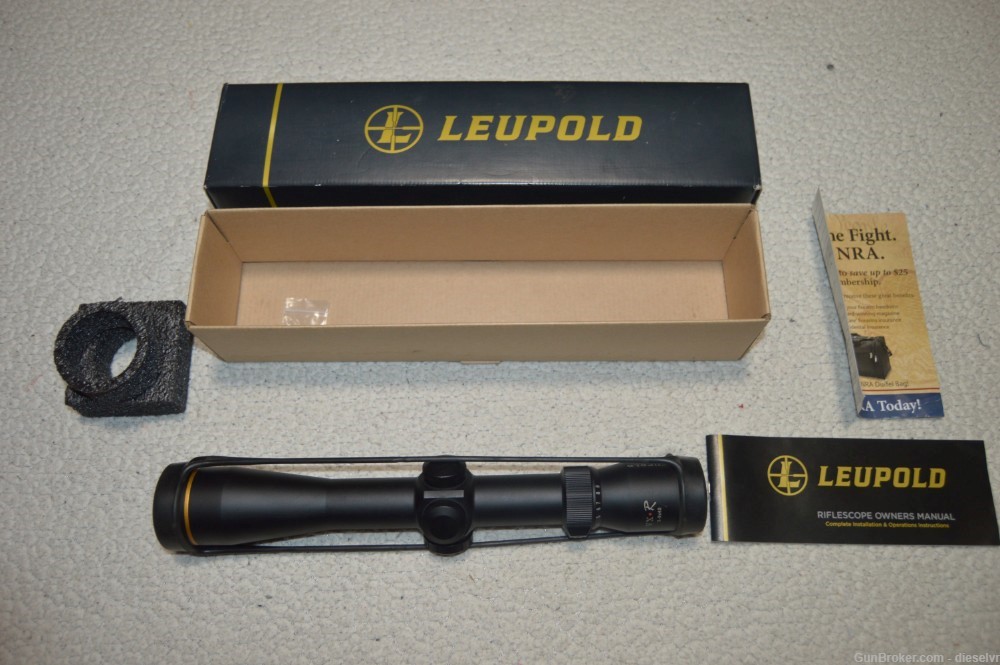 Leupold VX-R 3-9x 40mm Matte FireDot Duplex 30mm Tube Rifle Scope Lighted R-img-0