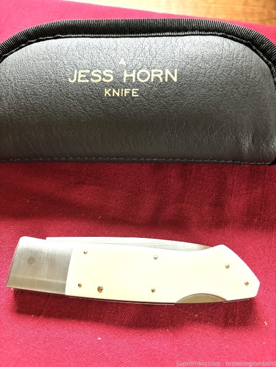 Collectible knife Jess Horn folder-img-0