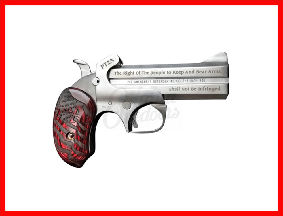 Bond Arms PT2A 4.25" Derringer 2 RD 357 Magnum 38 Special BAPT2A357/38-img-0