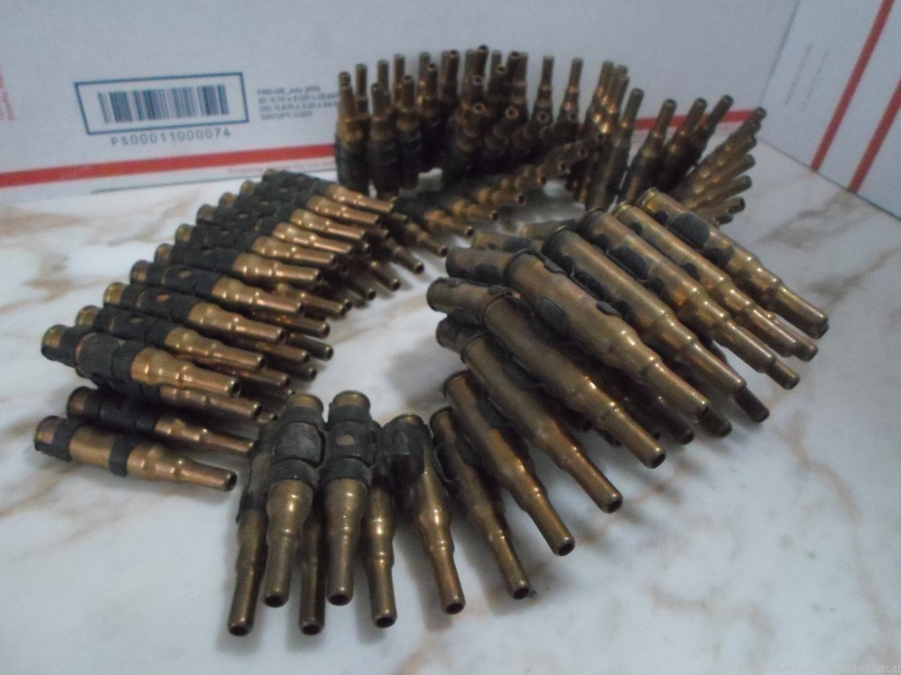 112 Rounds of BLANK .308 on M60 belt-img-0