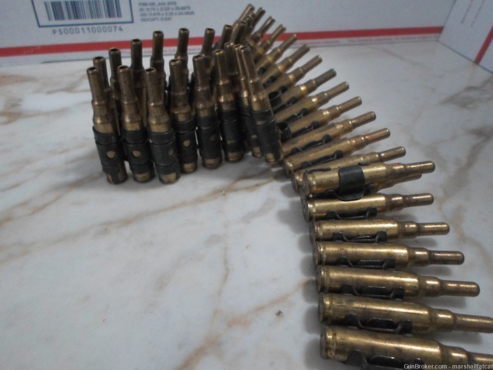 40 Rounds of BLANK .308 on M60 belt-img-0