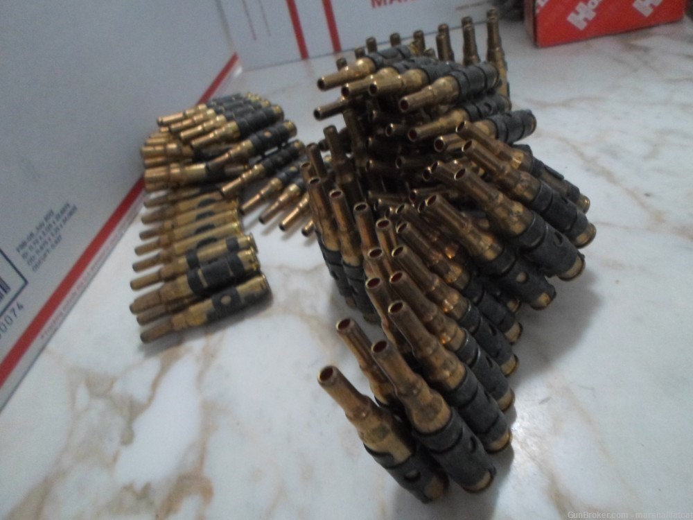 100 Rounds of BLANK .308 on M60 belt-img-1