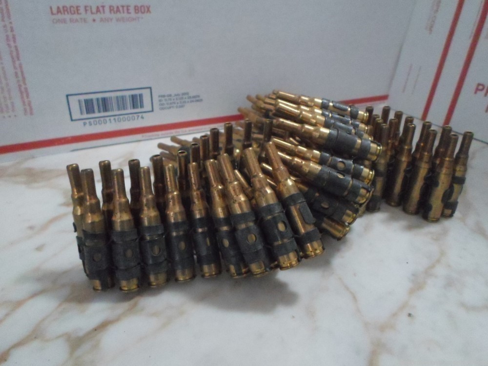 100 Rounds of BLANK .308 on M60 belt-img-0
