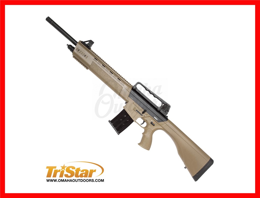 Tristar Arms KRX Tactical FDE Shotgun 20" 12 Gauge 5 RD 25130-img-0