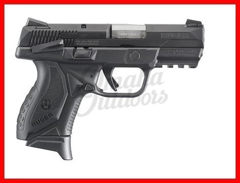 Ruger American Compact 12 / 17 RD 9mm Pistol 8639-img-0
