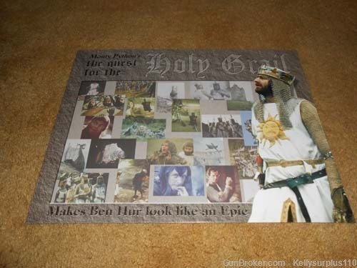  Monty Python - Holy Grail Tin Sign-img-0