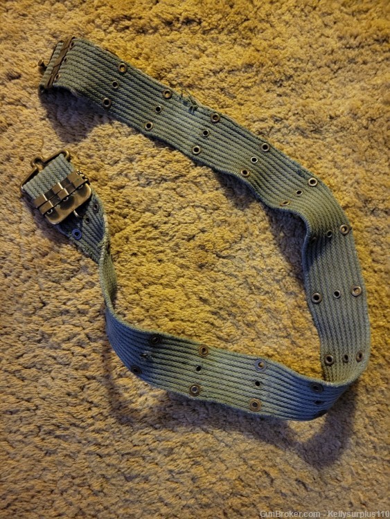 WWII Used Pistol Belt-img-0