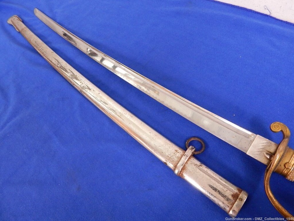 1900s Japanese Officer Sword with Scabbard-img-8