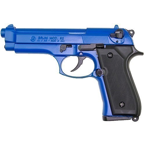 M92 Semi Automatic 8mm Blue Blank Gun Pistol + 100 Rounds of 8MM Ammo-img-0