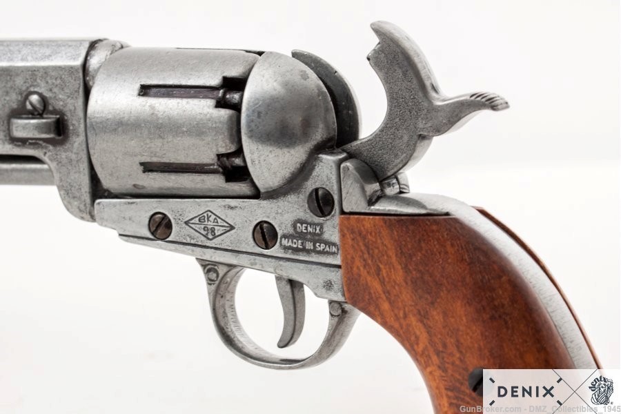 Civil War Replica Confederate Antique Non Firing  Pistol by Denix-img-2