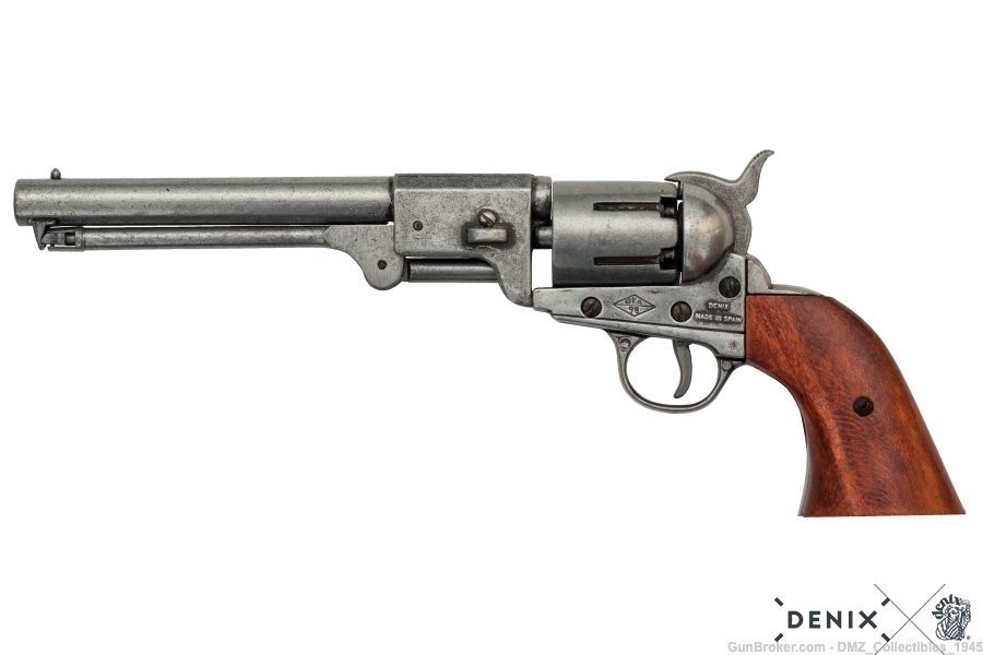 Civil War Replica Confederate Antique Non Firing  Pistol by Denix-img-1