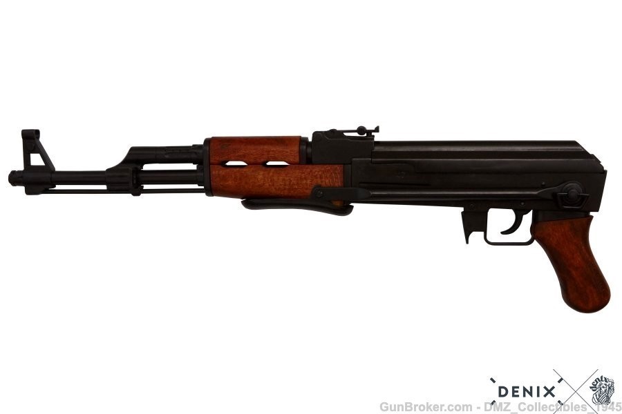 AK-47 Russian Assault Rifle Folding Stock Non-Firing Replica by Denix -img-2