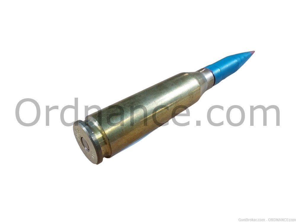 15.5mm Belgian TP-T round FN BRG 15.5x106mm inert shell ammunition -img-2