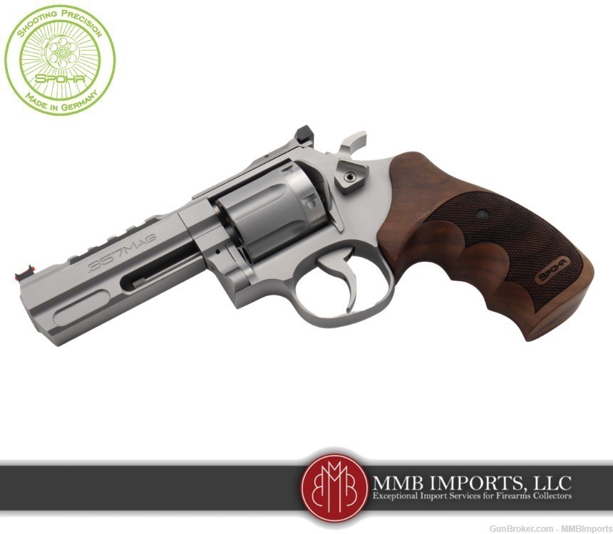 New 2024 Model: Spohr 284 Carry Stainless .357 Revolver-img-3
