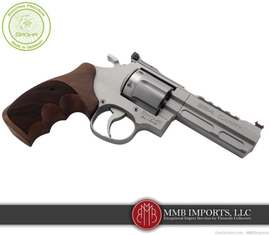New 2024 Model: Spohr 284 Carry Stainless .357 Revolver-img-4