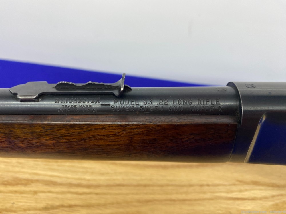 1957 Winchester Model 63 .22 LR Blue *AMAZING SEMI-AUTOMATIC*Classic-img-26