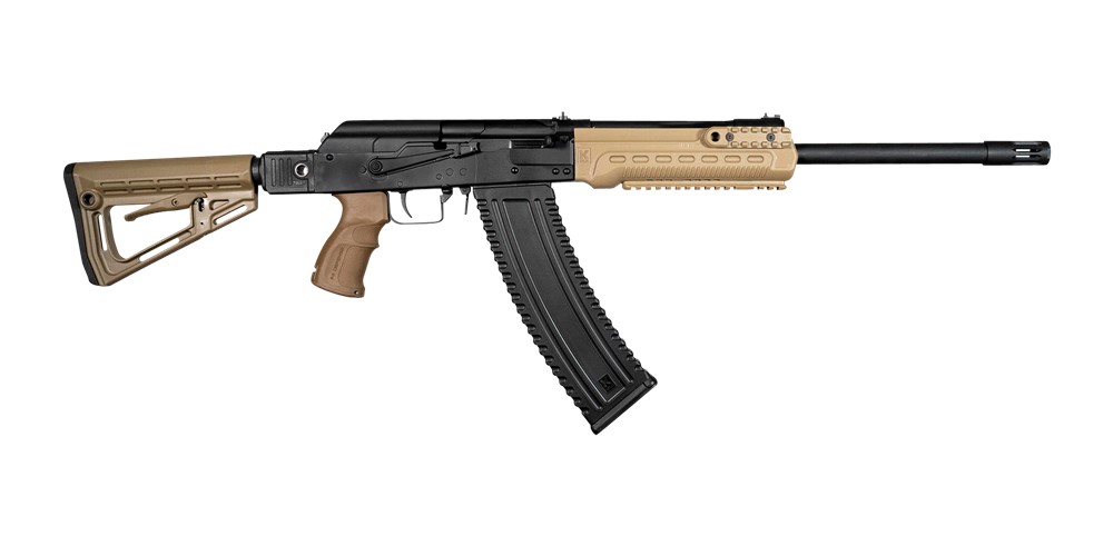 Kalashnikov USA KS12TSFFDE KS-12TSF  12 Gauge 3 18.25 10+1 Black Metal Fini-img-0