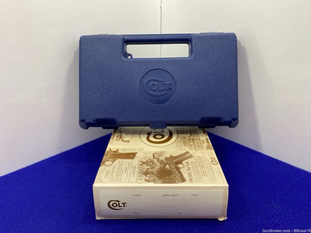 Colt Factory Molded Hard Case with a Picture Box *FOR MODELS .22 & TARGET* -img-0