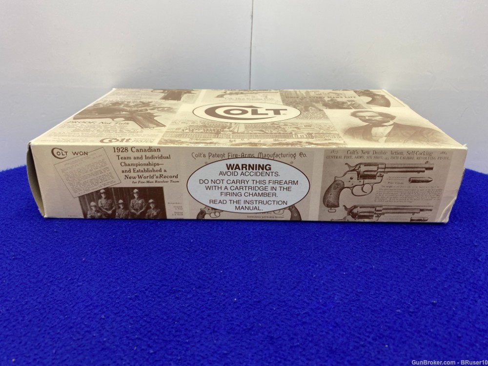 Colt Factory Molded Hard Case with a Picture Box *FOR MODELS .22 & TARGET* -img-5