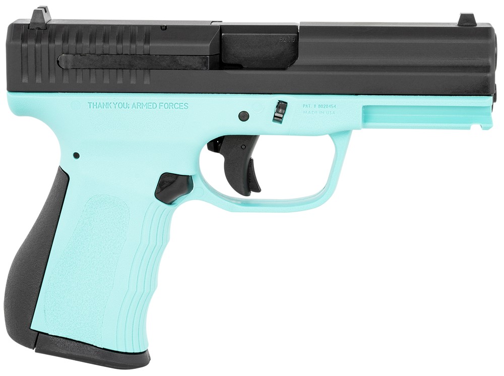 FMK 9C1 G2 9mm Luger Pistol 4 Blue Jay/Black G9C1G2TBSS-img-0