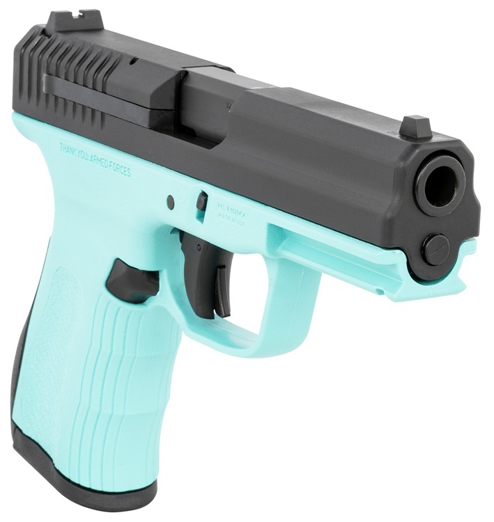 FMK 9C1 G2 9mm Luger Pistol 4 Blue Jay/Black G9C1G2TBSS-img-2