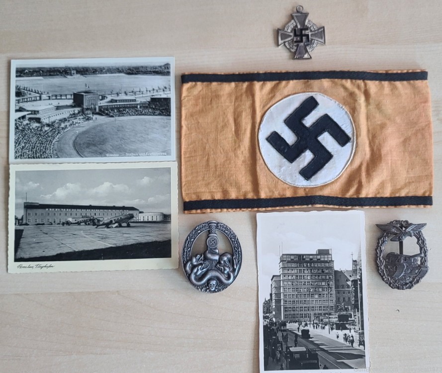 Group of WW2 German Badges and other, some stuff is repro-img-0