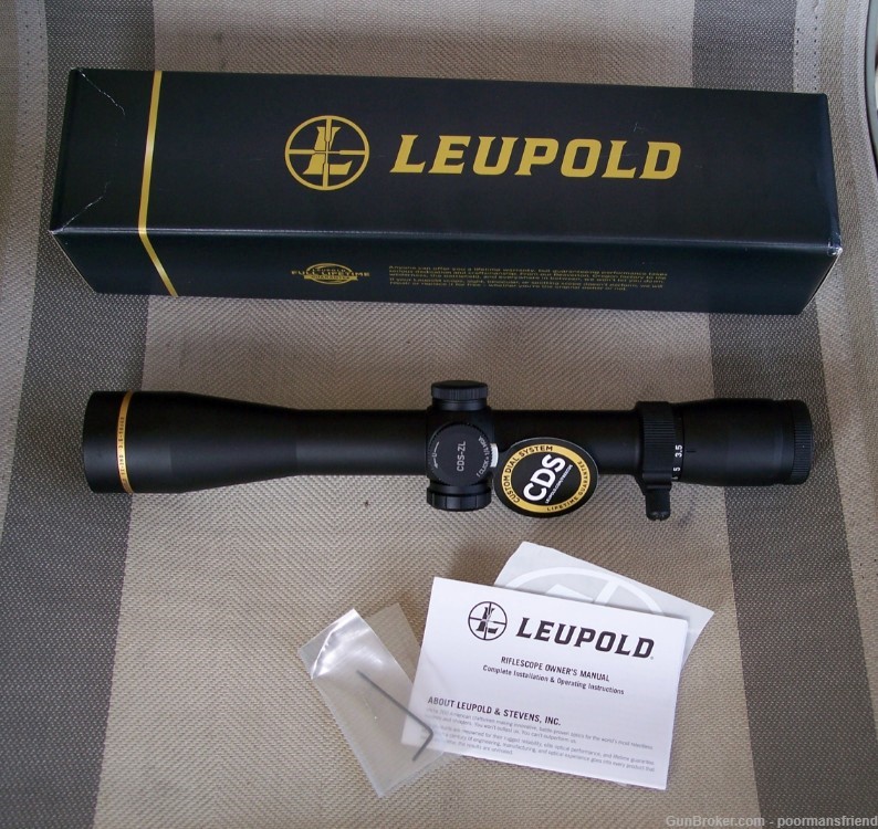 LEUPOLD VX-3HD Rifle Scope 3.5-10 40MM CDS-ZL FIREDOT Twilight Ret. 180627-img-0