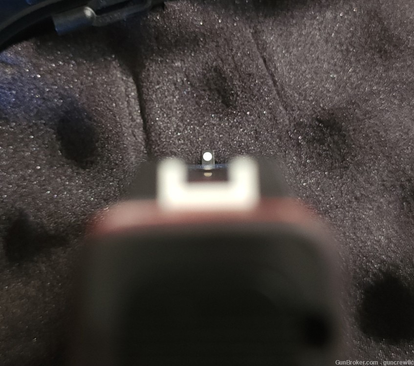 Glock 43X G43X Red White Blue Distressed Cerakote 9mm G43-X Layaway-img-7
