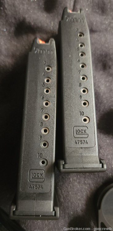 Glock 43X G43X Red White Blue Distressed Cerakote 9mm G43-X Layaway-img-2