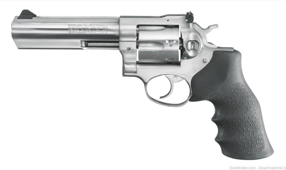 Ruger GP100 .357 Mag DA Revolver 5" 6rd Stainless 01740-img-0