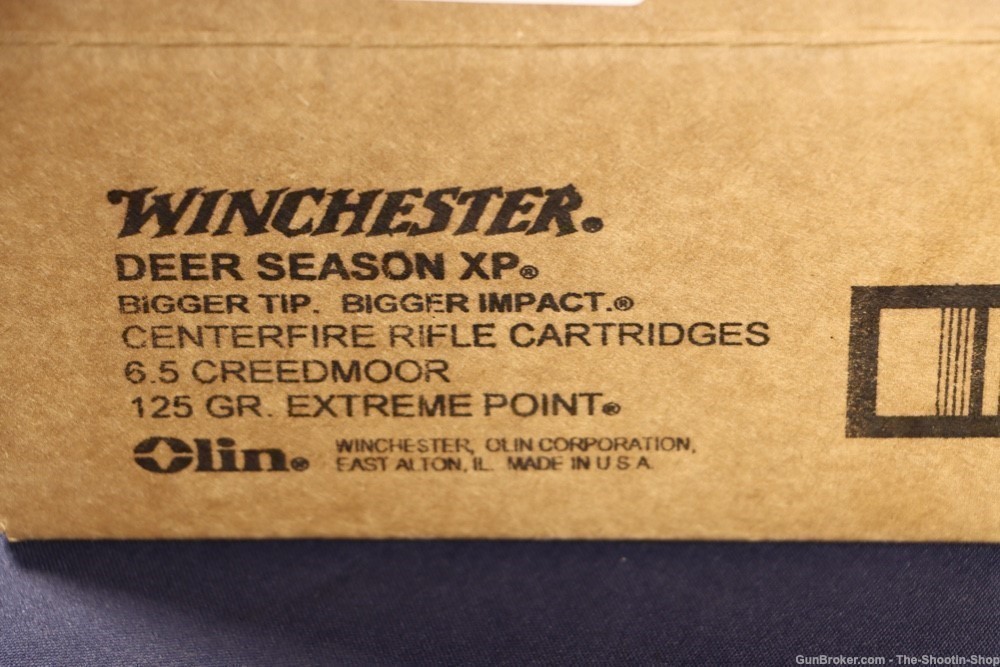 Winchester Deer Season XP 6.5 CREED Rifle Ammunition 200RD Ammo Case 125GR -img-8