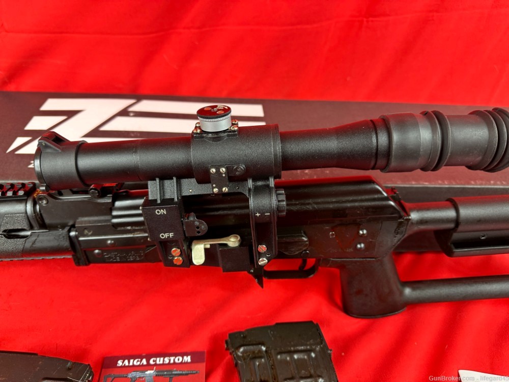 Zastava M 91 Sniper Rifle 7.62x54R Scope 10rd AK POSP Scope 4X24-img-12