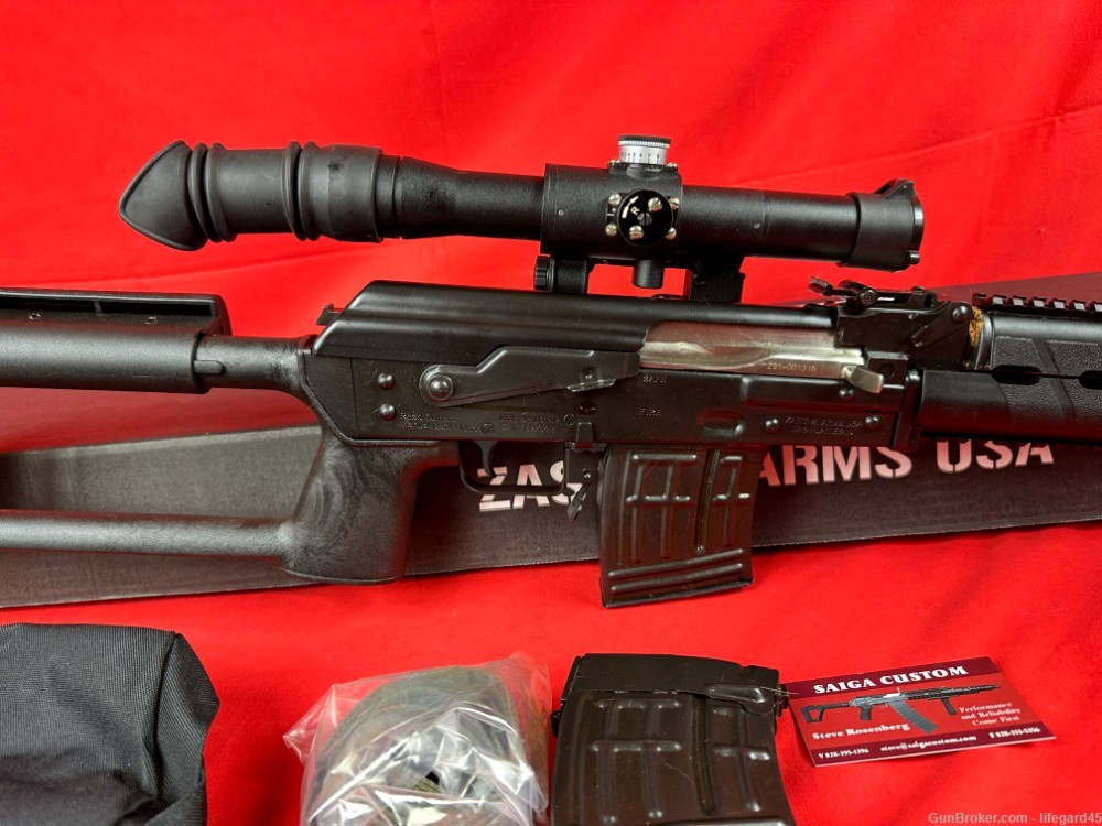 Zastava M 91 Sniper Rifle 7.62x54R Scope 10rd AK POSP Scope 4X24-img-18