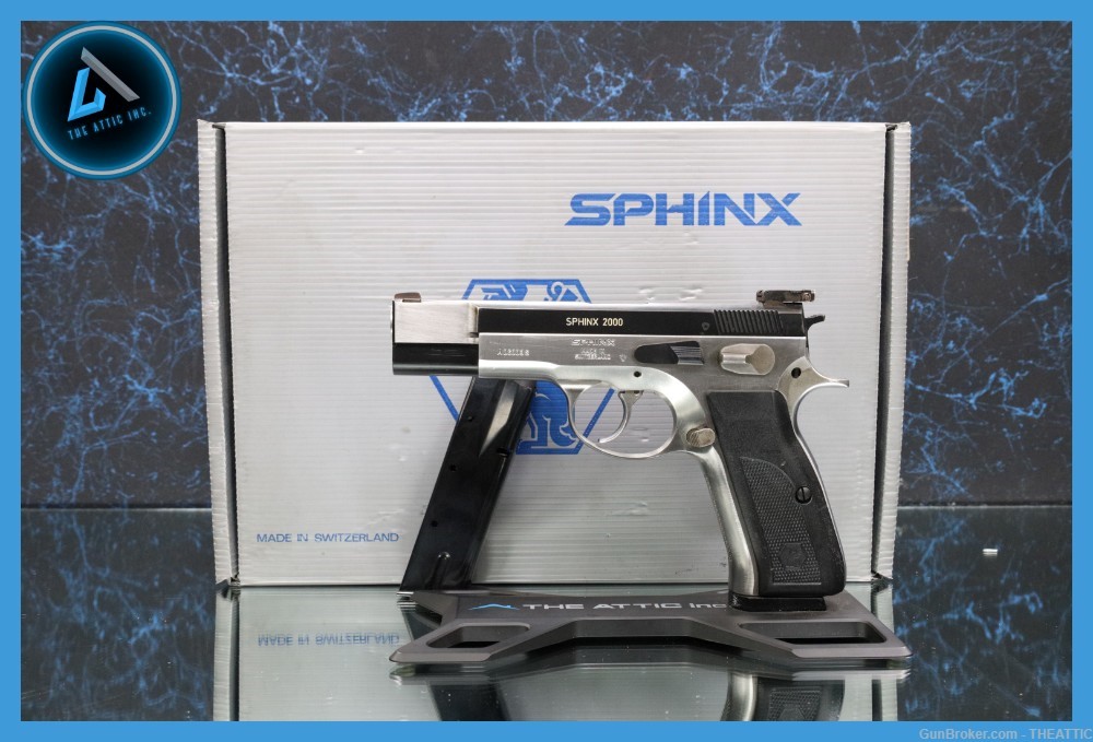 SPHINX AT2000S 9MM PISTOL DUOTONE MADE IN SWITZERLAND AT 2000-img-0