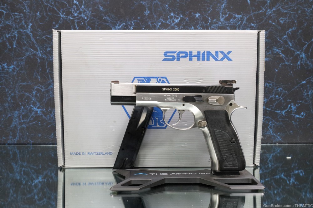 SPHINX AT2000S 9MM PISTOL DUOTONE MADE IN SWITZERLAND AT 2000-img-47