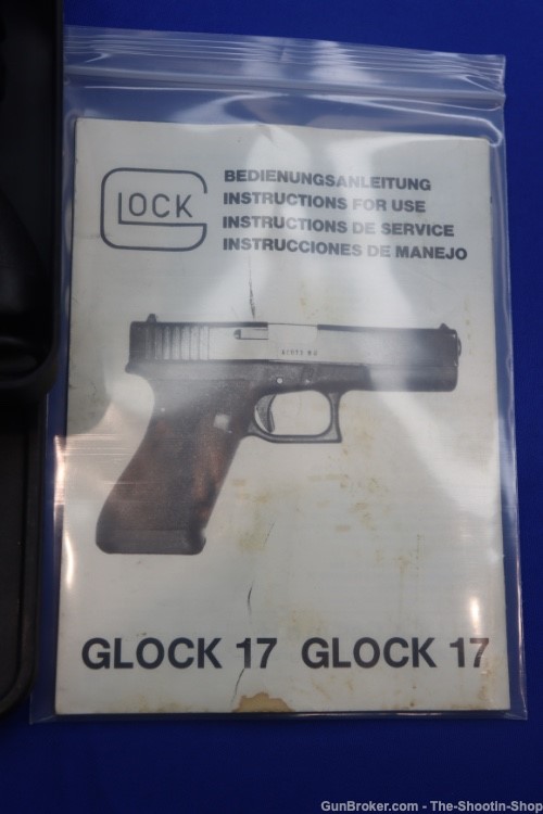 Glock Model G17 GEN1 Pistol 1984 MFG 4.5" PENCIL BARREL 17 Generation 1 9MM-img-48