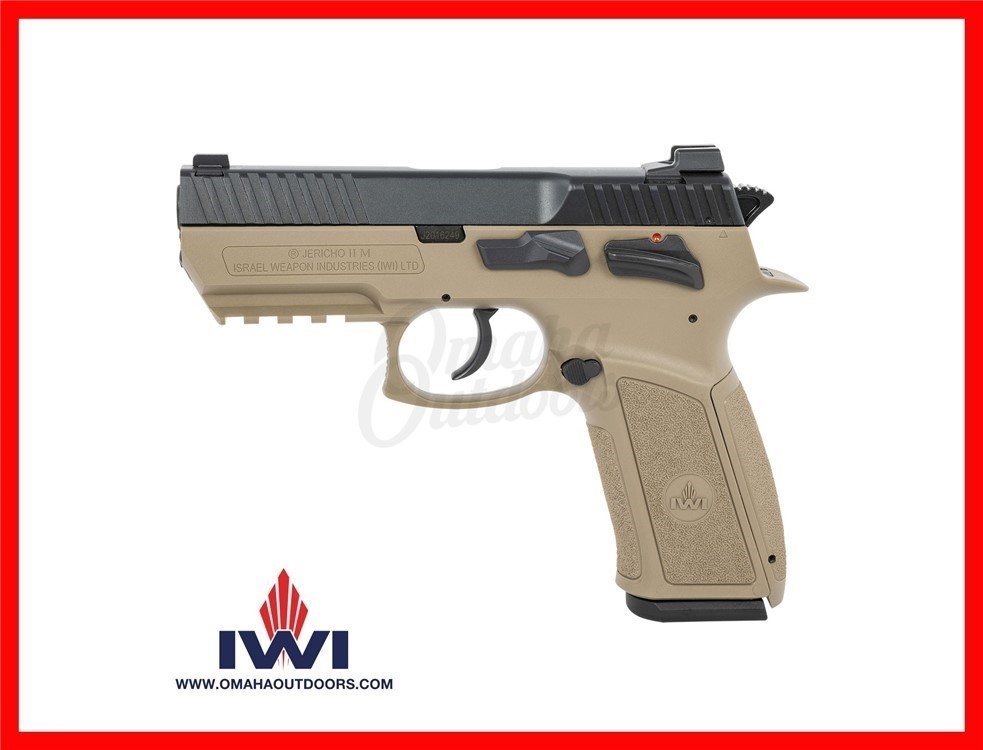 IWI Jericho 941 Enhanced PSL FDE Pistol 9mm 16 RD J941PSL9FD-II-img-0