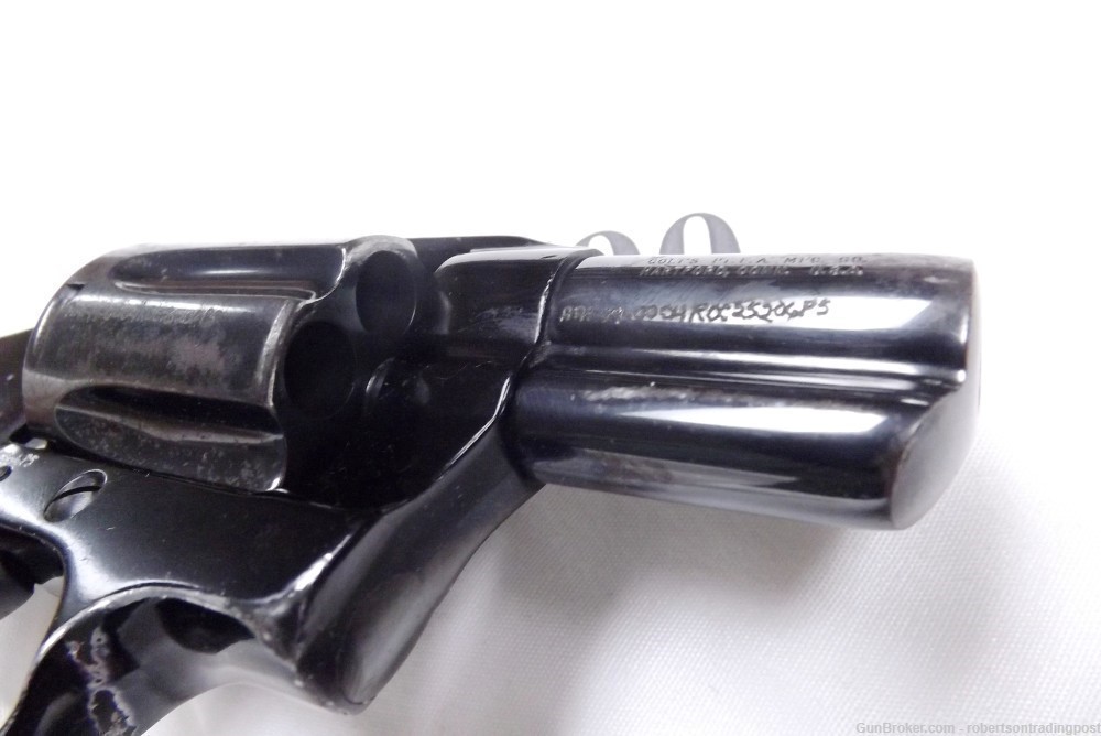 Colt .38 Agent Lightweight 2” Snub Revolver 1977 Cold War with Markings-img-13