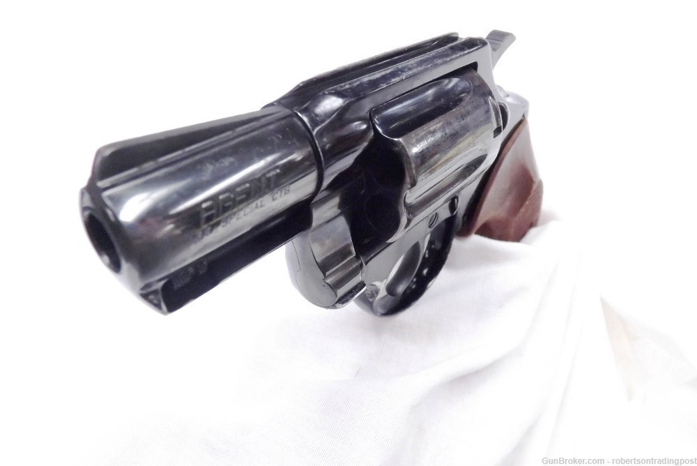 Colt .38 Agent Lightweight 2” Snub Revolver 1977 Cold War with Markings-img-1