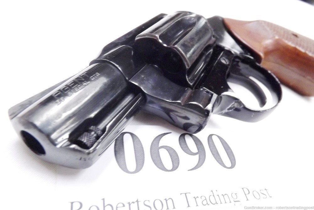 Colt .38 Agent Lightweight 2” Snub Revolver 1977 Cold War with Markings-img-14