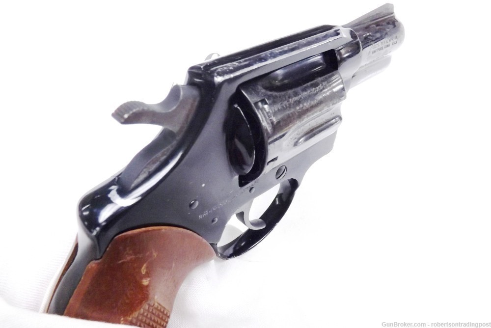 Colt .38 Agent Lightweight 2” Snub Revolver 1977 Cold War with Markings-img-2