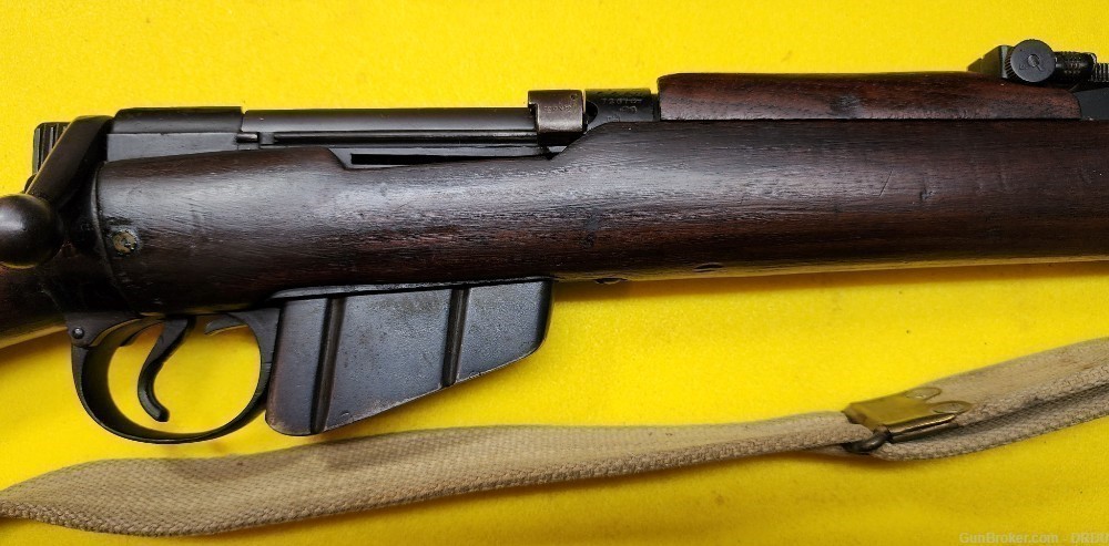 BSA Mk II .22LR short rifle converted from MLM Mk 2 at Enfield made in 1895-img-8