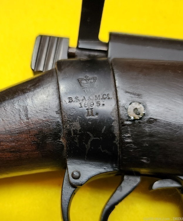BSA Mk II .22LR short rifle converted from MLM Mk 2 at Enfield made in 1895-img-7