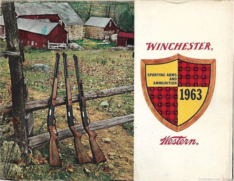 Original 1963 Winchester Sporting Arms And Ammunition Catalog-img-0
