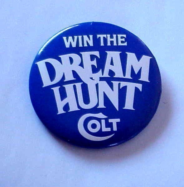 Colt Firearms Win The Dream Hunt 1984 Pin-img-0